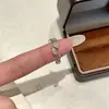 Anillo de Rama de Vid de Mariposa Hoja Nuevo Simple Lujo Ligero Diseño de Nicho Personalidad Moda Abierto Ajustable Anillo de Dedo para Mujer