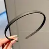 Diadema negra de onda alta para mujeres, para aplicar mascarillas, lavarse la cara, sujetar el cabello hacia atrás, pinza para el cabello, antideslizante, no tira del cabello, goma para el cabello, accesorio para el cabello