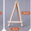 Cavalete Pequeno Infantil Mini de Mesa Suporte de Exibição de Mesa 8*15 Tripé de Madeira para Celular Cavalete Pequeno para Óleo