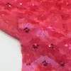 Novedad Vestido Bordado Disfraz de Actuación Tela Bordada Hanfu Lentejuela de Disco Bordada Tela Bordada