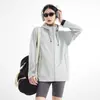 Chaqueta Cortavientos de Primavera y Otoño para Hombre, Chaqueta Fina de Montañismo, Ropa Exterior para Acampar y Senderismo, Deportiva Casual, Se Puede Imprimir Logo