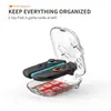 Funda Protectora Transparente para PC con Mango Pequeño Izquierdo y Derecho Jys Switch2, Puede Almacenar Cartuchos Ns2
