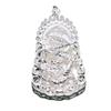 Collar con colgante de Guanyin grande chapado en plata de aleación para niños, con cadena de quilla y dragón, venta al por mayor de fábrica