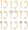 Brincos de argola lisa europeus e americanos para mulheres, tarrachas para piercing de orelha, nicho, simples, versátil, argolas de cerâmica, brincos de temperamento, ganchos de orelha