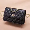 2023 Bolso para Mujer Nuevo de Verano de Moda para Chica Spice Girls Cuatro Estaciones Universal Bolso de Hombro Cruzado con Cadena Romboidal