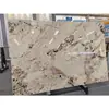 Fundo de Parede de Sofá de Villa de Pedra Luxuosa com Fundo Verde, Estilo Luxo Leve Pandora Pedra Luxuosa Brasileira Verde Pedido Mínimo 5 m²