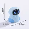 Micro Paisaje Lindo Mini Robot Multicolor Figuras, Casa de Muñecas DIY Decoraciones de Escritorio, Pequeños Adornos