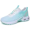 Zapatos de mujer transfronterizos, zapatos casuales nuevos para mujer, zapatillas deportivas de malla tejida, zapatos deportivos de estilo coreano talla grande, zapatos casuales para mujer