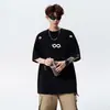 Camiseta de Manga Corta de Algodón Puro para Hombre 2026 Verano Nueva Moda Marca Ropa para Hombre con un Diseño Holgado y Sencillo Tops para Hombre Camiseta