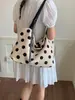 Bolso de Lunares para Mujer, Nuevo Tendencia 2026 Estilo Coreano de Nicho para Debajo del Brazo, Bolso de Hombro Cruzado Casual de Moda