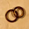 Anillo de Resina Color Curry Profundo Hebilla Decorativa para Abrigo de Suéter Falda Hebilla para Pañuelo de Seda Artefacto Estilizador de Cintura para Traje de Baño Accesorios