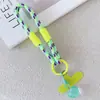 Cuerda para Teléfono Móvil de Corazón de Color Contrastante Colgante para Teléfono Móvil Anticaída Combinación de Colores Cuerda Personalizada con Cordón para Tetera con Colgante para Bolsa