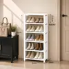 Artículo Caliente de Comercio ExteriorZapatero Reforzado de Múltiples Niveles Simple para Hogar Dormitorio Pasillo de Pie Zapatero Minimalista Venta al por Mayor