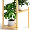 Soporte de Flores para Balcón de Tres Niveles, Cesta Colgante para Plantas Verdes de Esquina, Soporte para Macetas de Rábano Verde, Soporte de Plantas Geométrico Nórdico Creativo