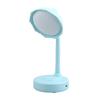 Lámpara de mesa LED con forma de flor sencilla, lámpara de noche para dormitorio, lámpara de noche portátil recargable por USB