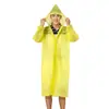 Poncho Impermeable de Eva No Desechable para Adultos al Aire Libre Viaje Concierto Portátil Multifuncional Moda