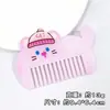 Peine único de acrílico, alto valor estético, peine de bolsillo portátil, peine pequeño para retoques para hombres y mujeres, peine original de gato al por mayor