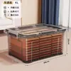 Caja de almacenamiento para libros viejos para uso doméstico, con asa, a prueba de polvo, transparente, gran capacidad, adecuada para dormitorios y estudiantes, para organizar libros