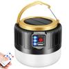 Luz solar remota transfronteriza luz led de emergencia bombilla luz carga usb luz de puesto de mercado nocturno luz móvil para tienda de campaña de camping