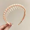 Diadema simple antideslizante para mujer para lavarse la cara, accesorio de pelo versátil coreano para maquillaje, elegante accesorio para el pelo