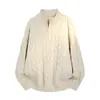 Suéter de punto grueso y holgado más vendido para otoño e invierno para hombre, adecuado para comercio electrónico transfronterizo, suéter de punto pullover de color liso