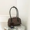 Coleção Outono 2026: Bolsa de Axila Fresca, Doce e de Estilo Relaxado, Bolsa de Mão Feminina, Bolsa Boston de Ombro Única