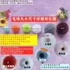 Atacado Bolas de Pelo Pequenas de Imitação de Pelo de Coelho 4cm 6cm Pompons DIY Acessórios para Roupas Sapatos Chapéus Bolsas Decorações Decorações Festivas
