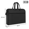 Maletín de Negocios con Logo para Hombre de Tela Oxford Bolsa para Computadora Impermeable Bolsa para Documentos de Conferencia de Información Impresión