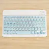 Teclado Bluetooth Universal para iPad e Tablets Android, Teclas de Tesoura, Silencioso, Longa Duração da Bateria, Teclado Compatível com Múltiplos Sistemas