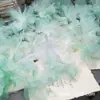13cm multicolor organza tridimensional encaje degradado flor grande decoración accesorios corsage vestido de novia accesorios para el cabello tela