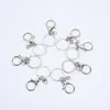 Cierre de Langosta de Aleación de Zinc con Anillo Plano Llavero Colgante de Muñeca Accesorios Conector de Cadena para Mochila Venta al por Mayor