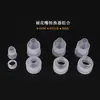 Herramientas para hornear, Convertidor para manga pastelera, Conector para boquilla de crema, Adaptador de plástico pequeño y grande