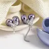 Adecuado para Auriculares Freeclip Mariposa de Diamante Completo Borla Asimétrica Clip para Auriculares Hebilla de Diamante para Auriculares Accesorios de Lujo Accesibles para Auriculares