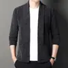 Recomendación popular: Cárdigan de punto casual de moda chenilla, suéter grueso para hombre, directo del fabricante