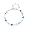 Pulseira com Design Exclusivo de Roda Gigante para Mulheres, Versátil Prata de Lei S925 Zircônia de Alta Qualidade Joias de Prata em Estoque Atacado