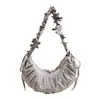 Envío Transfronterizo de Bolsos Cruzados Ligeros Casuales, Bolsos de Hombro Deportivos para Viajes, Bolsos de Viaje Elegantes, Bolsos de Bollo a Cuadros de Lunares