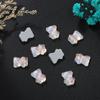 Uñas DIY decorativas diamante plano oso lindo animal Cristal moca tridimensional gato diamante de vidrio plano mayoreo