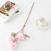 Bolas de Cebolla Simuladas de Tres Cabezas, Flores Artificiales al por Mayor, Proyectos de Jardinería, Exhibición en el Hogar, Decoración, Escenografía de Bodas, Margaritas