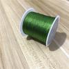 Hilo de seda ultrafino de 3 hebras dorado y plateado hilo dorado para devanar escobas cuerda roja collar de mano de cuerda trenzada hilo de bordado hecho a mano diy