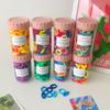 Color alta elasticidad no lastima el cabello del bebé anillo para el cabello básico para niñas cuerda para el cabello para cabeza pequeña anillo de toalla para pulgar para niños