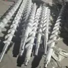 Transportador Helicoidal em U, Alimentador de Pó Tipo Tubo Helicoidal, Transportador Helicoidal Sem Eixo para Areia e Cascalho, Máquina Alimentadora Helicoidal em U