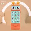Máquina de educación temprana para niños transfronterizos, juguetes de teléfono móvil con música de rábano para niños y niñas, máquina de aprendizaje de dibujos animados para bebés, venta al por mayor