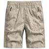 Pantalones cortos de algodón de moda Hengyuanxiang para hombre, ropa exterior fina, verano 2024, nuevos pantalones de cinco puntos con alfabeto, pantalones de playa para hombre