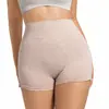 Shorts de Yoga Deportivos para Mujer Temu Transfronterizos de Cintura Alta Estampado de Leopardo Estilo Europeo y Americano para Control de Abdomen y Glúteos