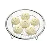 Rejilla universal para freidora de aire, rejilla impermeable engrosada para cocinar al vapor y hornear, soporte de rejilla de barbacoa universal multifuncional