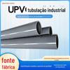 Tubo industrial de UPVC tubo químico de PVC-U resistente à corrosão tubo de PVC de grau industrial tubo de abastecimento de água tubo de esgoto tubo de drenagem plástico