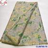 Cheongsam de Flor Grande Bordada Colorida Tela Brocada Jacquard Antigua Tela Brocada Africana Encaje