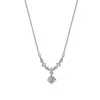 Collar de Plata de Ley S925, Exquisito, Genial, Moderno, Versátil, Diseño de Nicho, Lujo Accesible y de Gama Alta, Regalo de San Valentín para Novia
