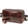 Black Angel Hand Grasp Tree Lamb Oilskin com alça de pulso Clutch com três zíperes Bolsa multifuncional de couro para celular Bolsa transversal