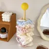 Columna de almacenamiento para coleteros, organizador de escritorio para coleteros y scrunchies, expositor para accesorios para el cabello y joyería de mujer